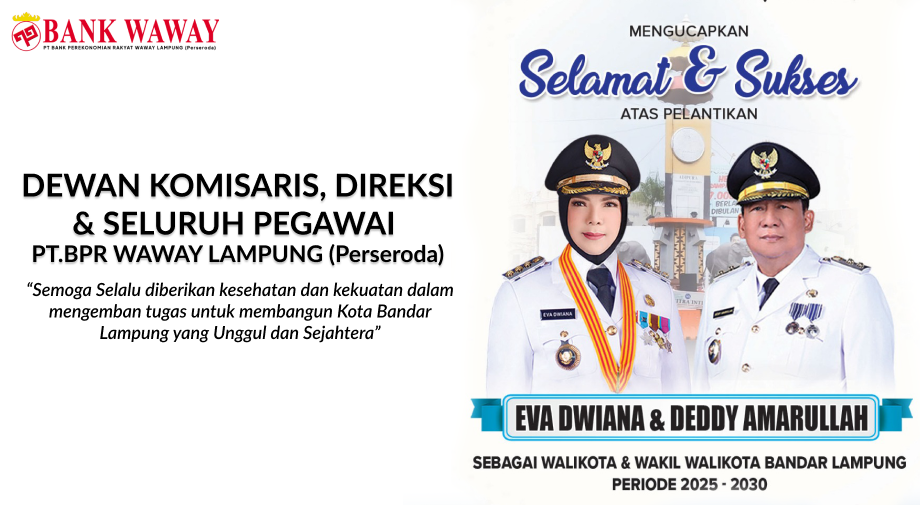PELANTIKAN WALI KOTA & WAKIL WALI KOTA BANDAR LAMPUNG